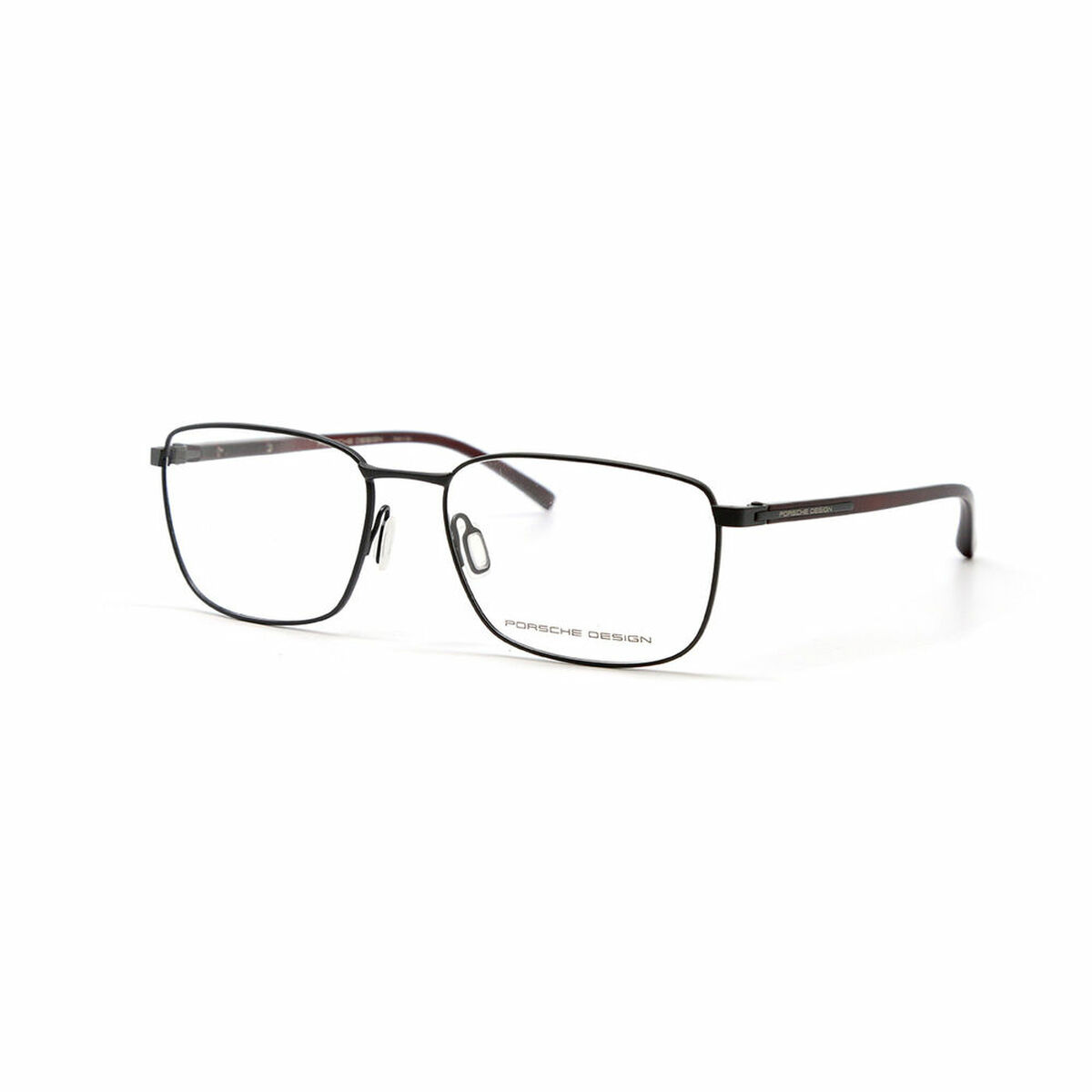 Men' Spectacle frame Porsche Black Red ø 56 mm